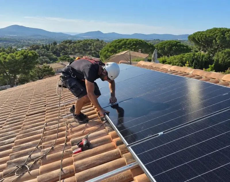 Installateur panneaux solaires Lussant — pose photovoltaïque sur toiture