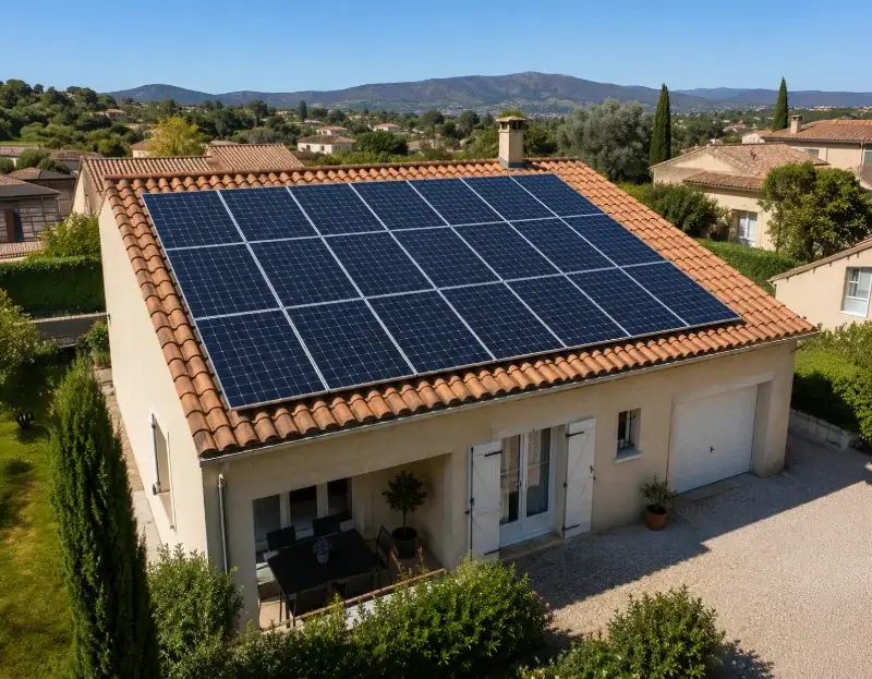 Prime à l'autoconsommation panneaux solaires Lussant — aide financière de l'État
